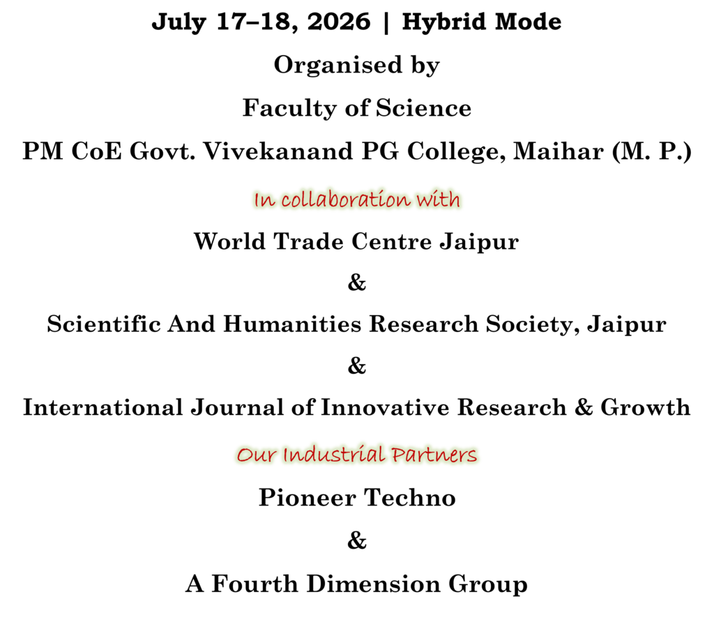 5th Global Conference ETRD-26 – Scientific and Humanities Research Society